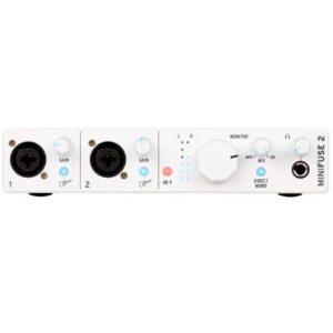 Arturia Minifuse 2 Interfaz de Audio White