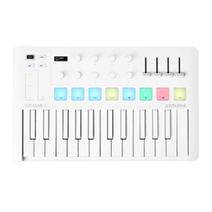 Arturia MiniLab 3 Alpine WH - Controlador MIDI
